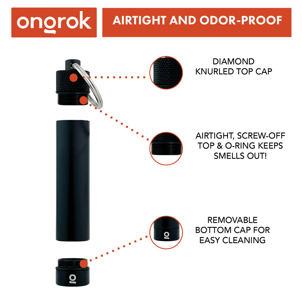 
                  
                    Load image into Gallery viewer, Ongrok Aluminum Storage Keychain
                  
                