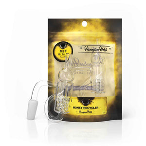 
                  
                    Load image into Gallery viewer, HONEY RECYCLER QUARTZ BANGER | YL
                  
                