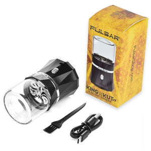 
                  
                    Load image into Gallery viewer, Pulsar King Kut V2 Electric Grinder - Black
                  
                