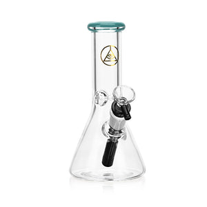 
                  
                    Load image into Gallery viewer, Daily Driver 8&amp;quot; Beaker w/ American Color Accents - Turquoise
                  
                