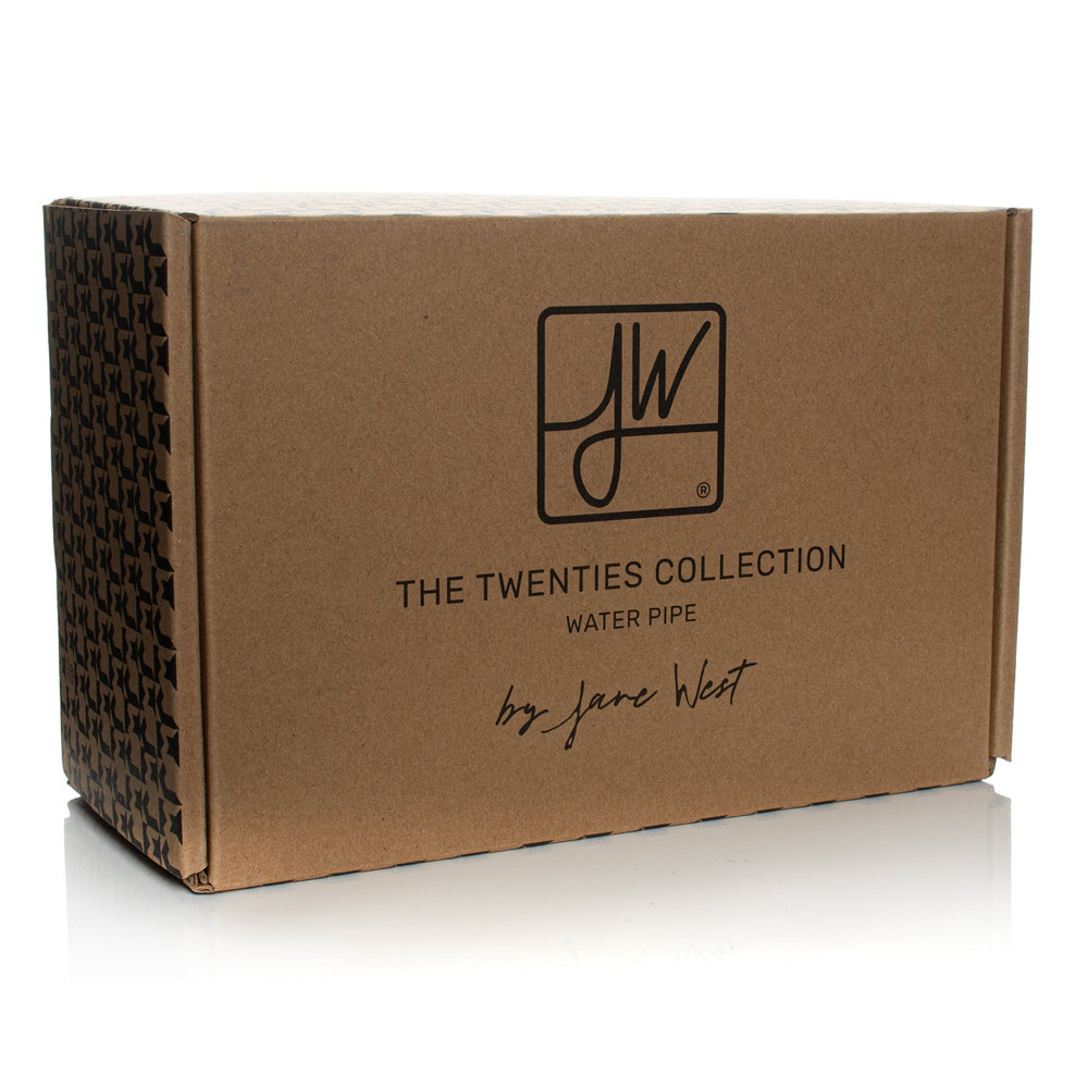 
                  
                    Load image into Gallery viewer, Twenties Collection Water Pipe | Cobalt
                  
                