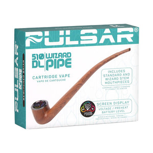 
                  
                    Load image into Gallery viewer, Pulsar 510 DL Wizard Pipe Variable Voltage Cartridge Vape | 650mAh
                  
                
