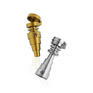 
                  
                    Load image into Gallery viewer, TITANIUM 6 IN 1 CARB CAP DAB NAIL
                  
                