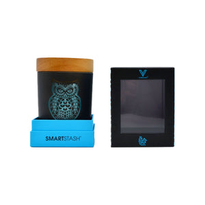
                  
                    Load image into Gallery viewer, Owllusion Turquoise Stash Jar
                  
                
