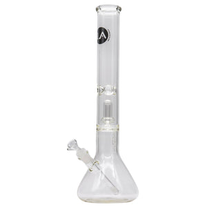 
                  
                    Load image into Gallery viewer, Thick Glass Beaker Showerhead Perc Bong
                  
                