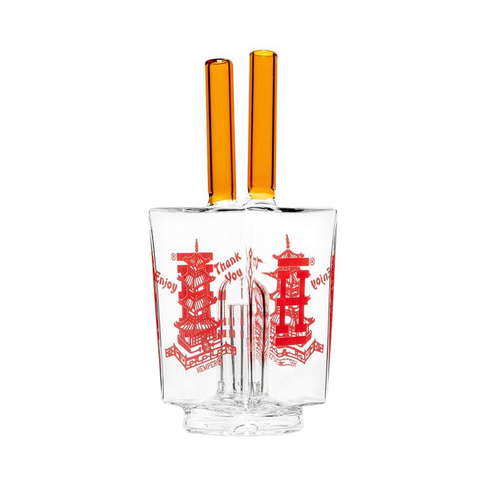 Chinese Takeout Glass Attachment for Puffco Peak & Peak Pro - 5.25