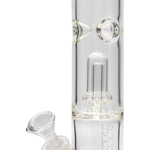
                  
                    Load image into Gallery viewer, LA Pipes Thick Glass Straight Showerhead Perc Bong
                  
                