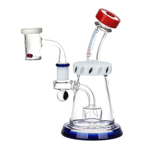 
                  
                    Load image into Gallery viewer, Grateful Dead x Pulsar Lightning Bell Dab Rig Set - 7.5&amp;quot; / 14mm F
                  
                