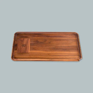 
                  
                    Load image into Gallery viewer, Natural Black Walnut Rolling Tray
                  
                