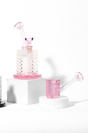 
                  
                    Load image into Gallery viewer, Twenties Collection Water Pipe | Pink
                  
                
