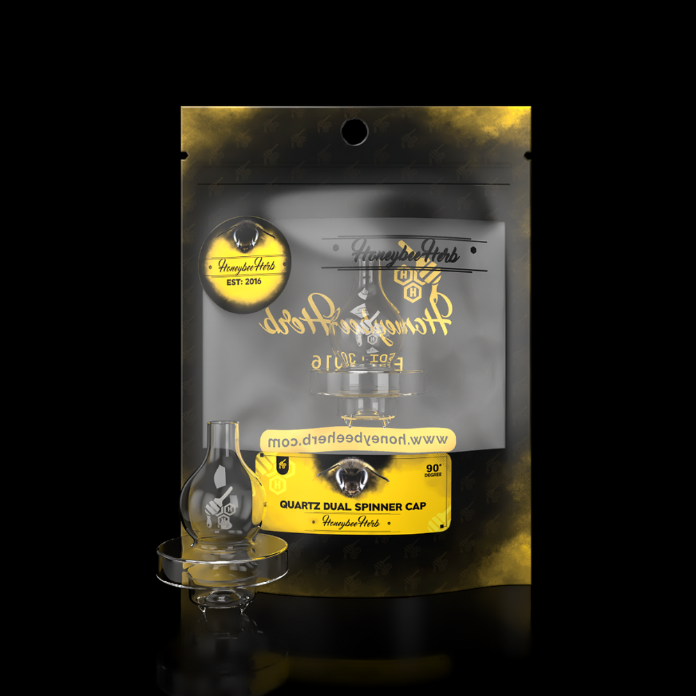 
                  
                    Load image into Gallery viewer, QUARTZ DUAL SPINNER CARB CAP
                  
                