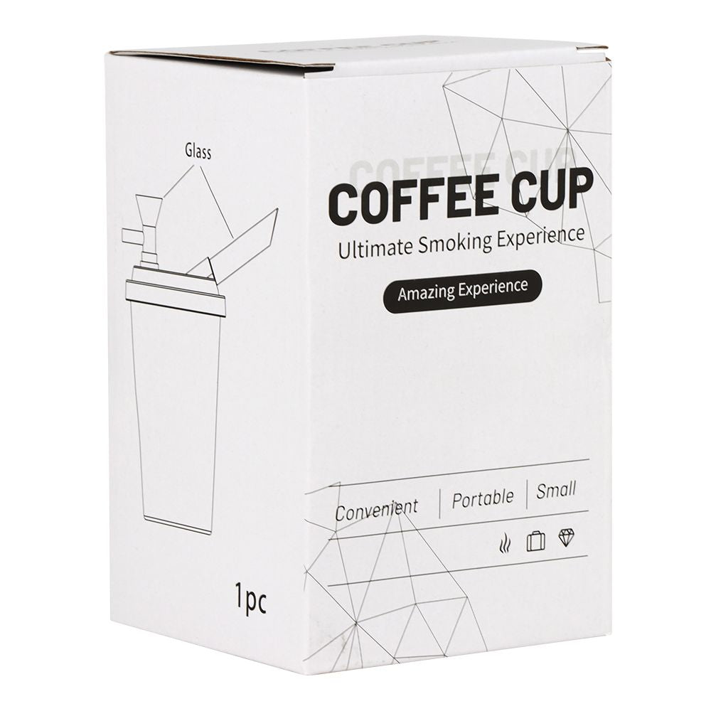 
                  
                    Load image into Gallery viewer, Secret Sip Coffee Cup Acrylic Bubbler - 7&amp;quot; / 14mm F / Colors Vary
                  
                