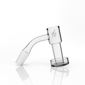 
                  
                    Load image into Gallery viewer, HONEYSUCKLE BEVEL QUARTZ BANGER - 45° DEGREE | YL
                  
                