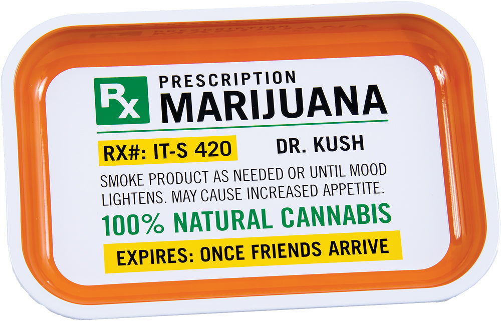 
                  
                    Load image into Gallery viewer, Metal Rolling Tray - 7.5&amp;quot;x11.25&amp;quot;
                  
                