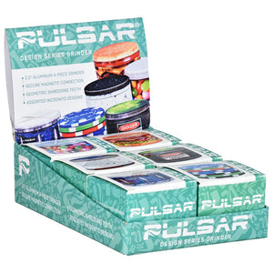 
                  
                    Load image into Gallery viewer, Pulsar OBJEX Design Series Aluminum Grinder | 4pc | 2.5&amp;quot;
                  
                