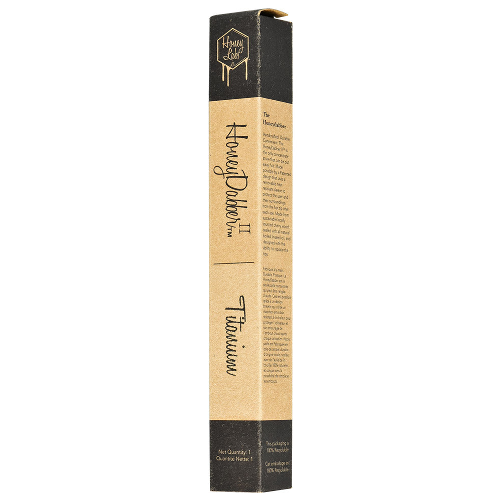 
                  
                    Load image into Gallery viewer, Honey Dabber II Cherry Wood Dab Straw
                  
                