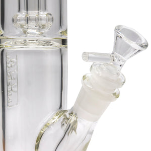 
                  
                    Load image into Gallery viewer, LA Pipes Thick Glass Straight Showerhead Perc Bong
                  
                