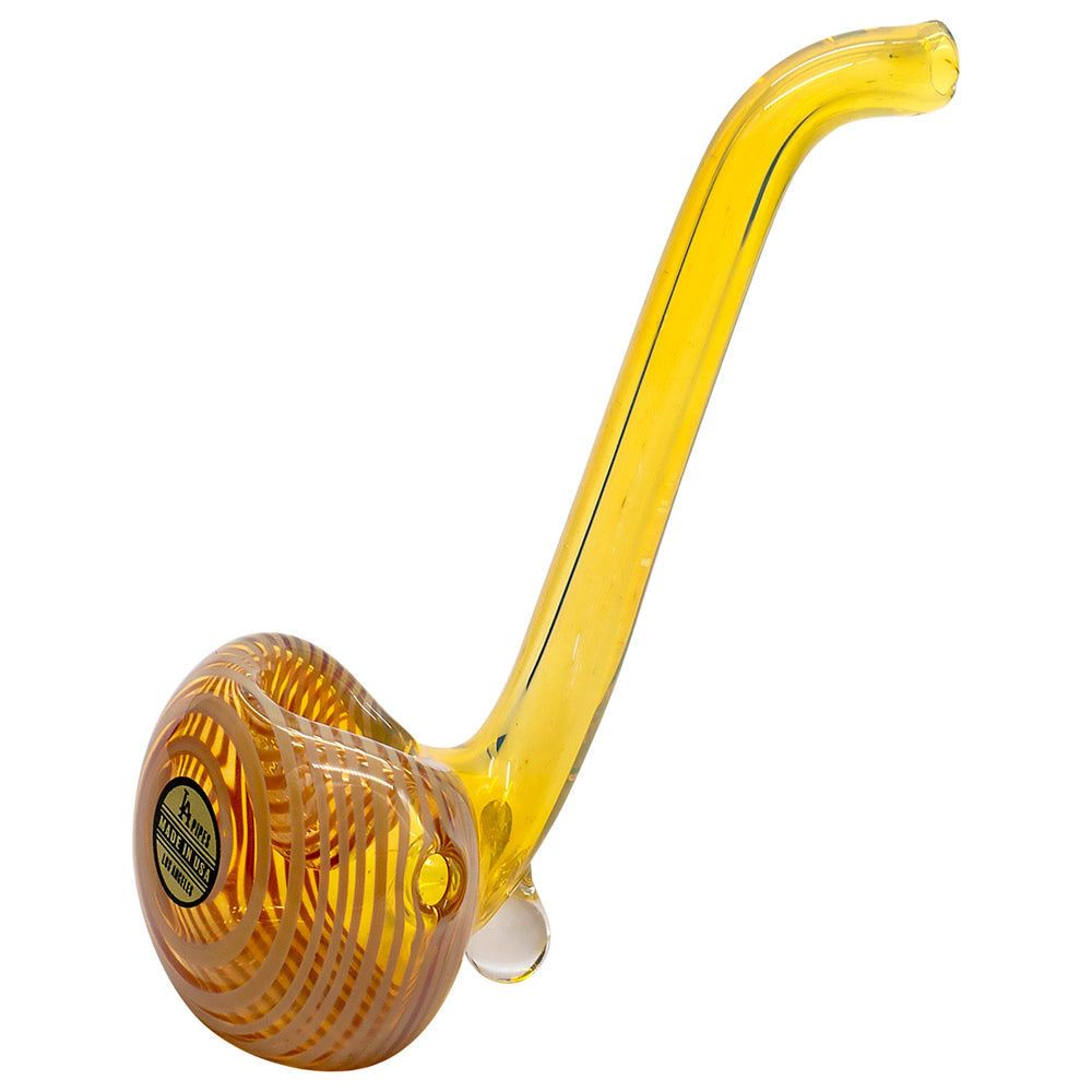 
                  
                    Load image into Gallery viewer, LA Pipes &amp;quot;Flaco&amp;quot; Skinny Glass Sherlock Pipe
                  
                