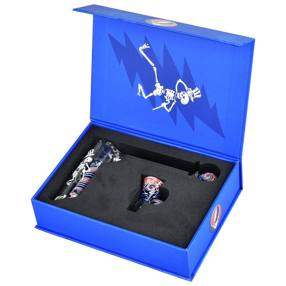 
                  
                    Load image into Gallery viewer, Grateful Dead Wig Wag Hammer Bubbler - 6.25&amp;quot; / 14mm F
                  
                