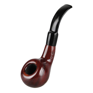 
                  
                    Load image into Gallery viewer, Shire Pipes Bent Tomato Cherry Wood - 5.3
                  
                