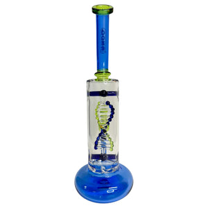
                  
                    Load image into Gallery viewer, Daze Glass - 2nd Gen Spinning DNA &amp;amp; Turbine Perc Glass Water Pipe
                  
                