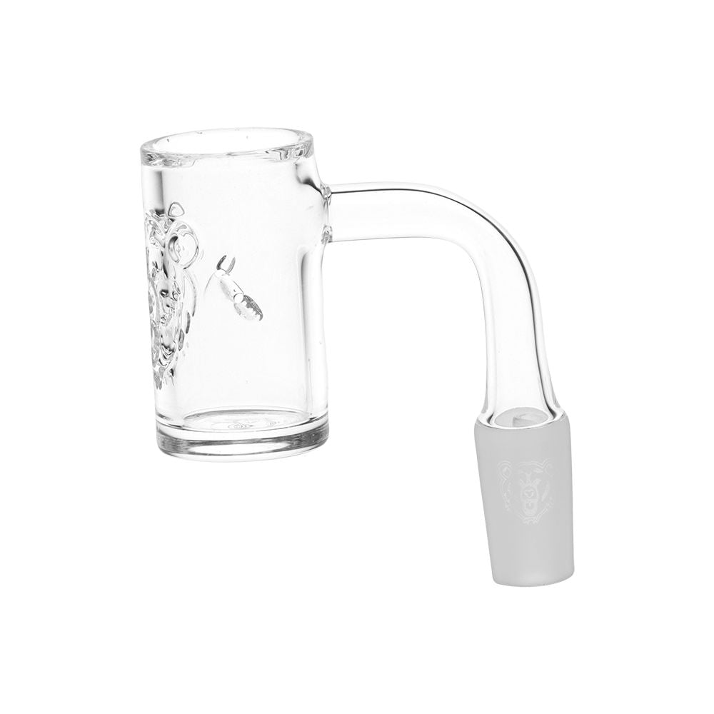 
                  
                    Load image into Gallery viewer, Bear Quartz 25MM Auto Spinner Banger | 90 Degree
                  
                