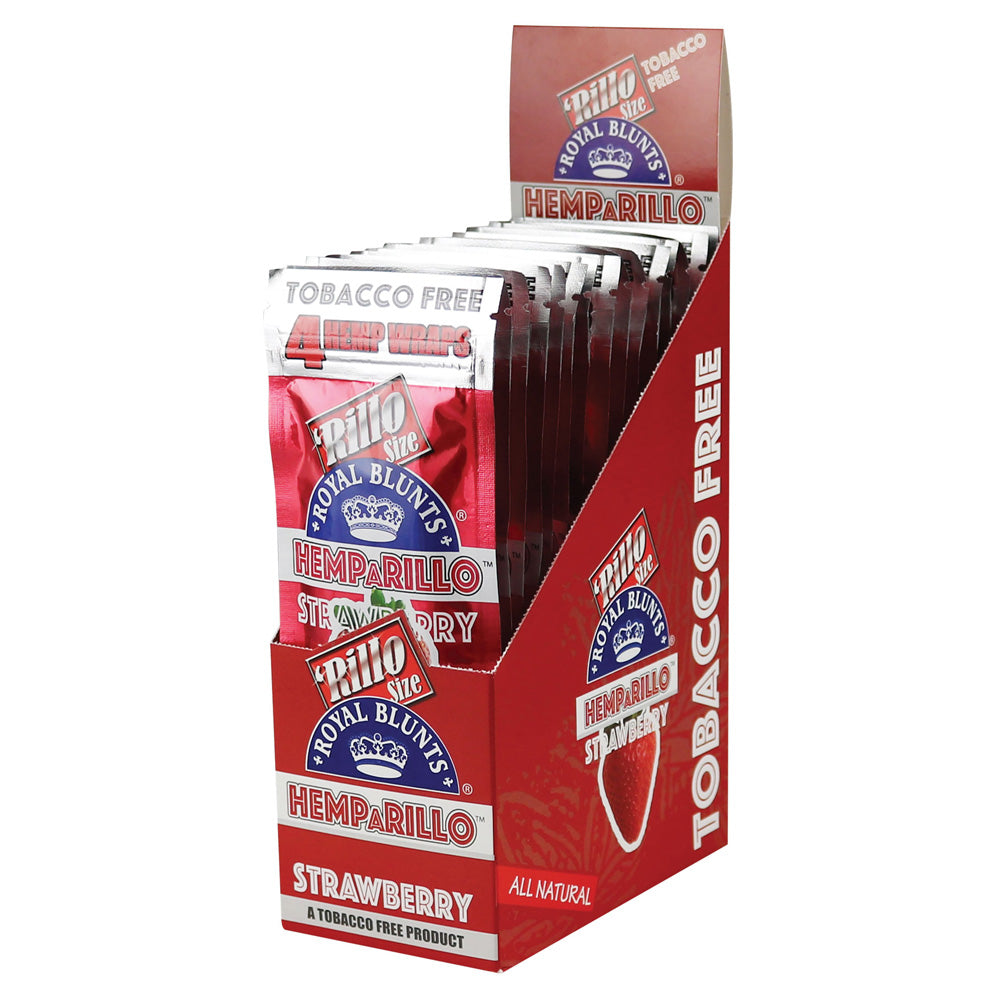 
                  
                    Load image into Gallery viewer, Royal Blunts Hemparillo Hemp Wraps 4pack 15 pcs
                  
                
