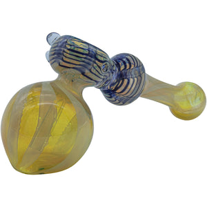 
                  
                    Load image into Gallery viewer, Fumed Hammer Bubbler Pipe (Various Colors)
                  
                