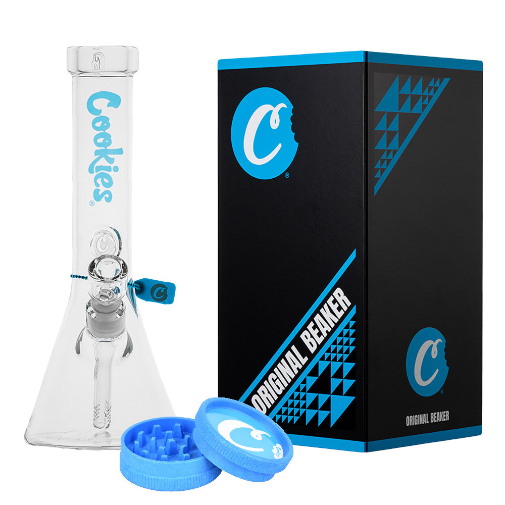 
                  
                    Load image into Gallery viewer, Cookies Original Beaker Glass Water Pipe | 13.25&amp;quot; | 14mm F
                  
                
