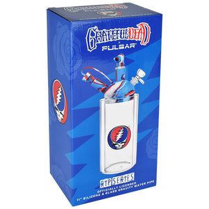 
                  
                    Load image into Gallery viewer, Grateful Dead x Pulsar Silicone &amp;amp; Glass Gravity Water Pipe - 11&amp;quot;
                  
                