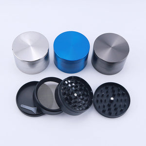 
                  
                    Load image into Gallery viewer, Large 4 Piece Zinc Alloy Metal Grinder
                  
                