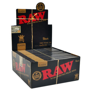 
                  
                    Load image into Gallery viewer, Raw Black Classic Rolling Papers
                  
                