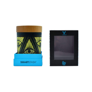 
                  
                    Load image into Gallery viewer, Illuminati Yellow Stash Jar
                  
                