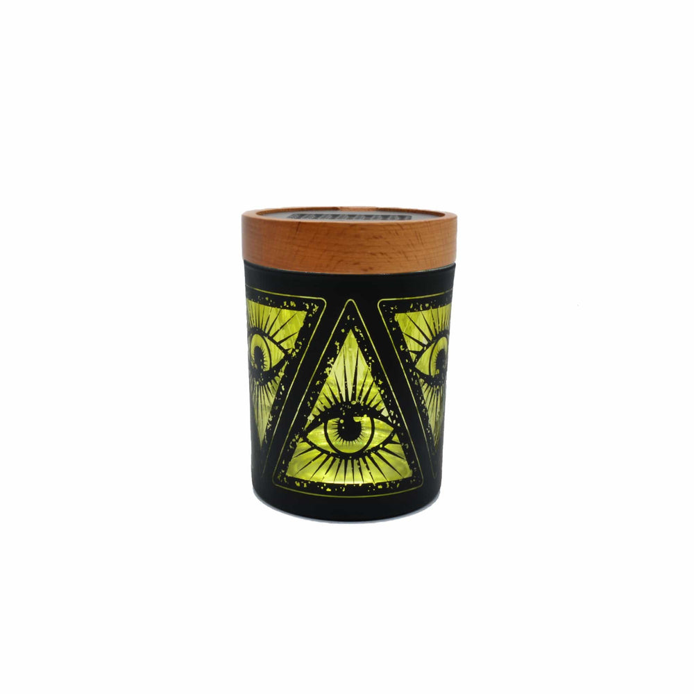 
                  
                    Load image into Gallery viewer, Illuminati Yellow Stash Jar
                  
                