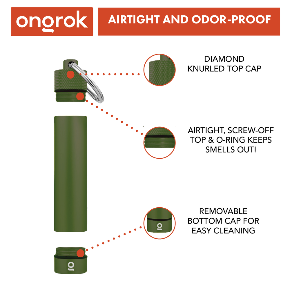 
                  
                    Load image into Gallery viewer, Ongrok Aluminum Storage Keychain
                  
                