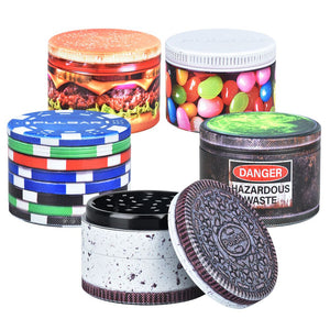 
                  
                    Load image into Gallery viewer, Pulsar OBJEX Design Series Aluminum Grinder | 4pc | 2.5&amp;quot;
                  
                
