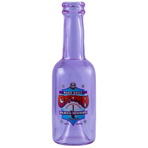 
                  
                    Load image into Gallery viewer, Crush Vibrant Borosilicate Glass Bottle Chillums - 4&amp;quot; Hand Pipes in Rainbow Colors
                  
                