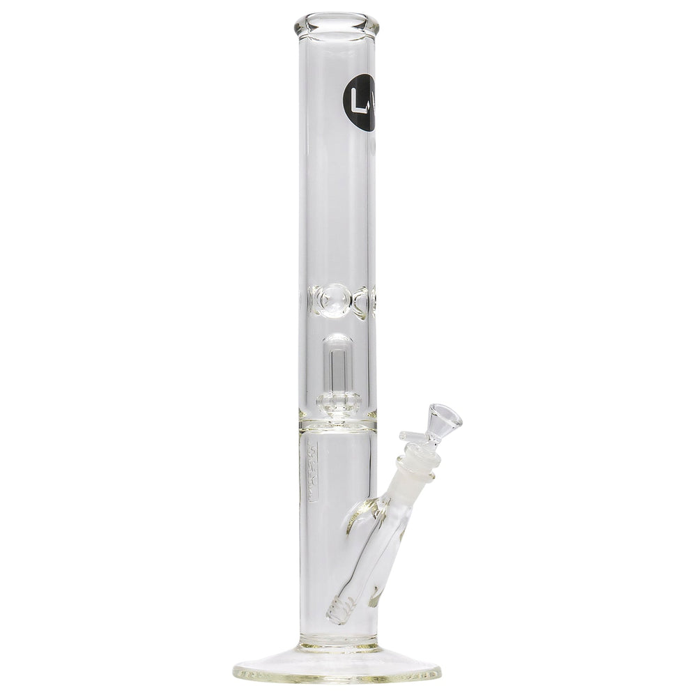 
                  
                    Load image into Gallery viewer, LA Pipes Thick Glass Straight Showerhead Perc Bong
                  
                