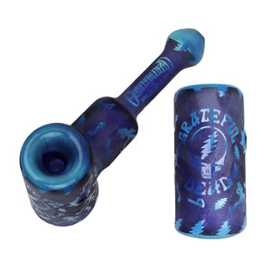 
                  
                    Load image into Gallery viewer, Grateful Dead Ethereal Music Etched Glass Hammer Bubbler - 5&amp;quot;
                  
                