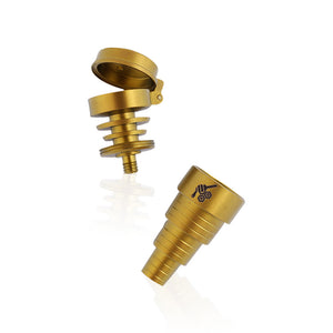 
                  
                    Load image into Gallery viewer, TITANIUM 6 IN 1 CARB CAP DAB NAIL
                  
                