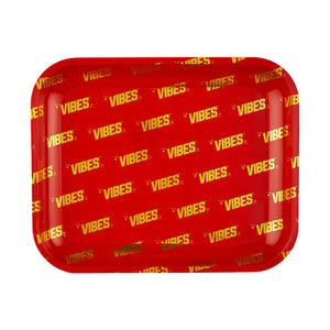 
                  
                    Load image into Gallery viewer, VIBES Signature Metal Rolling Tray
                  
                