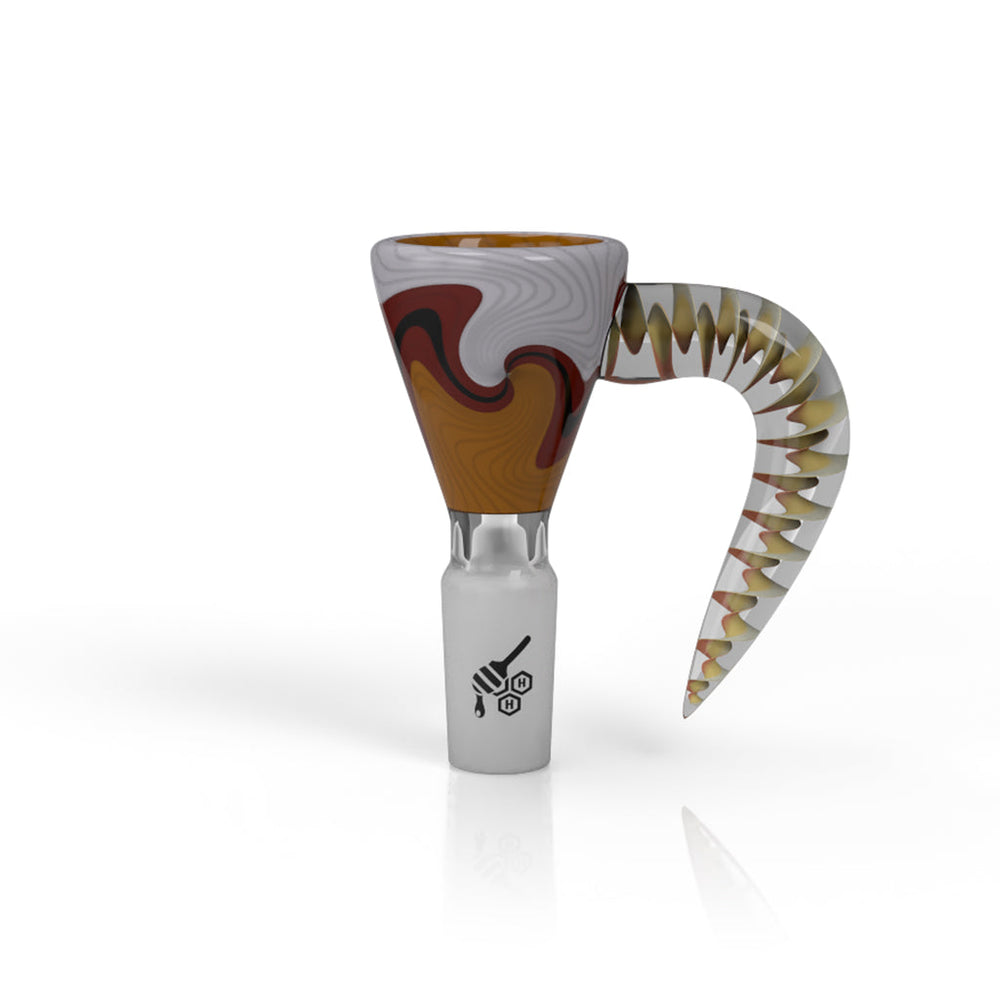 
                  
                    Load image into Gallery viewer, MARTINI SPLASH HORN PULL BONG SLIDE
                  
                