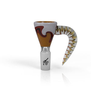 
                  
                    Load image into Gallery viewer, MARTINI SPLASH HORN PULL BONG SLIDE
                  
                