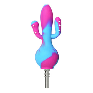 
                  
                    Load image into Gallery viewer, Cactus Silicone Dab Straw - 5.8&amp;quot; / Colors Vary
                  
                