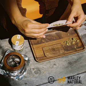 
                  
                    Load image into Gallery viewer, Natural Black Walnut Rolling Tray
                  
                