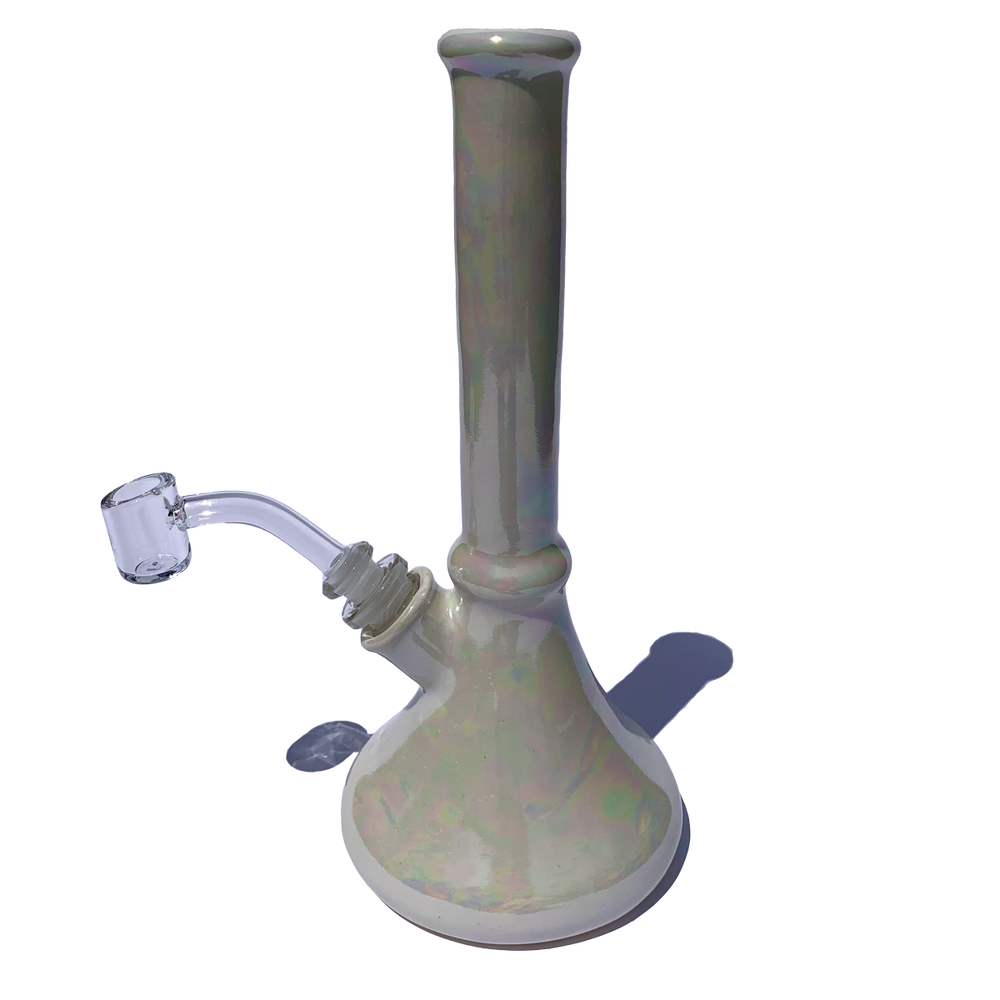 
                  
                    Load image into Gallery viewer, Ceramic Beaker Bong
                  
                