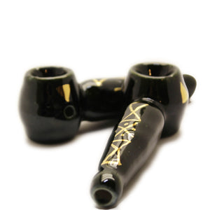 
                  
                    Load image into Gallery viewer, 22k Gold Ceramic Pipe
                  
                