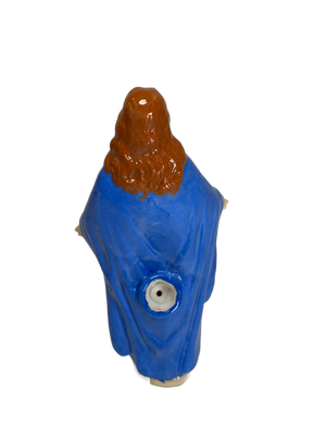
                  
                    Load image into Gallery viewer, Ceramic Jesus Bubbler Bong
                  
                